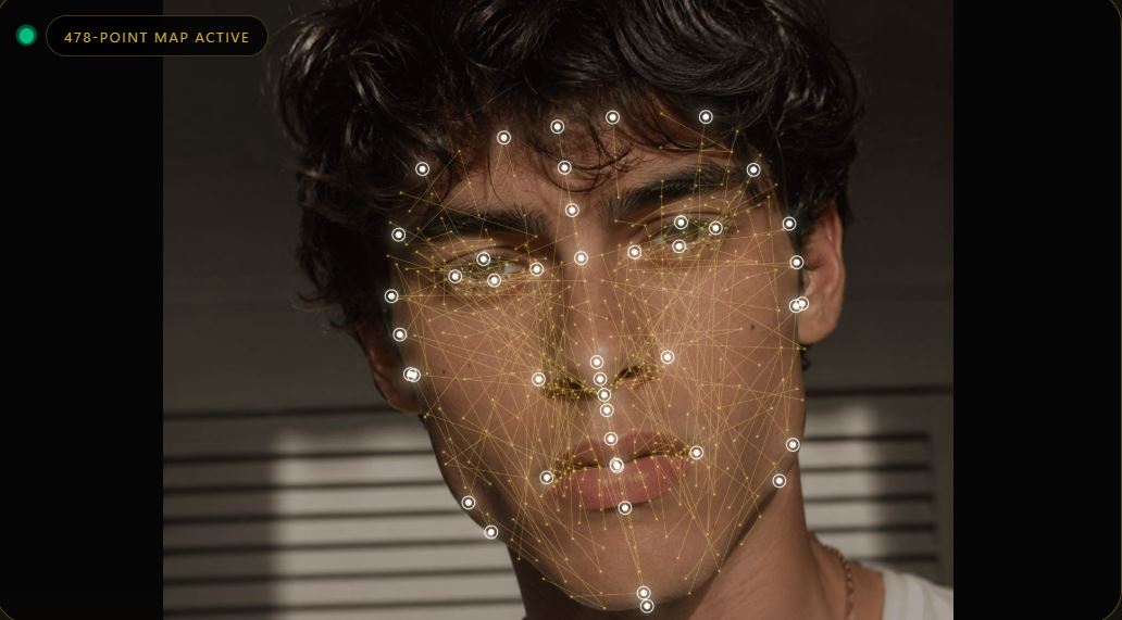 Miravo Looksmaxxing App Interface